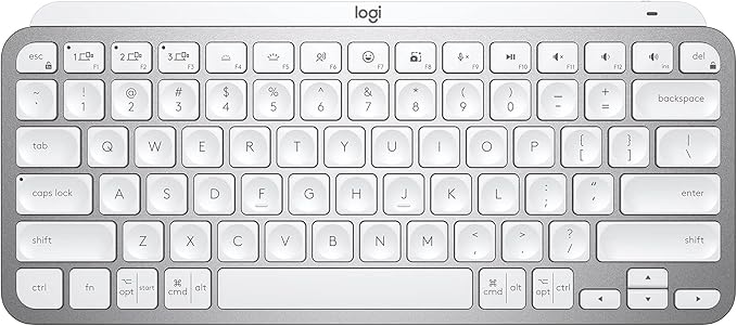 Logitech MX Keys Mini Minimalist Wireless Illuminated Keyboard, Compatible by Logitech