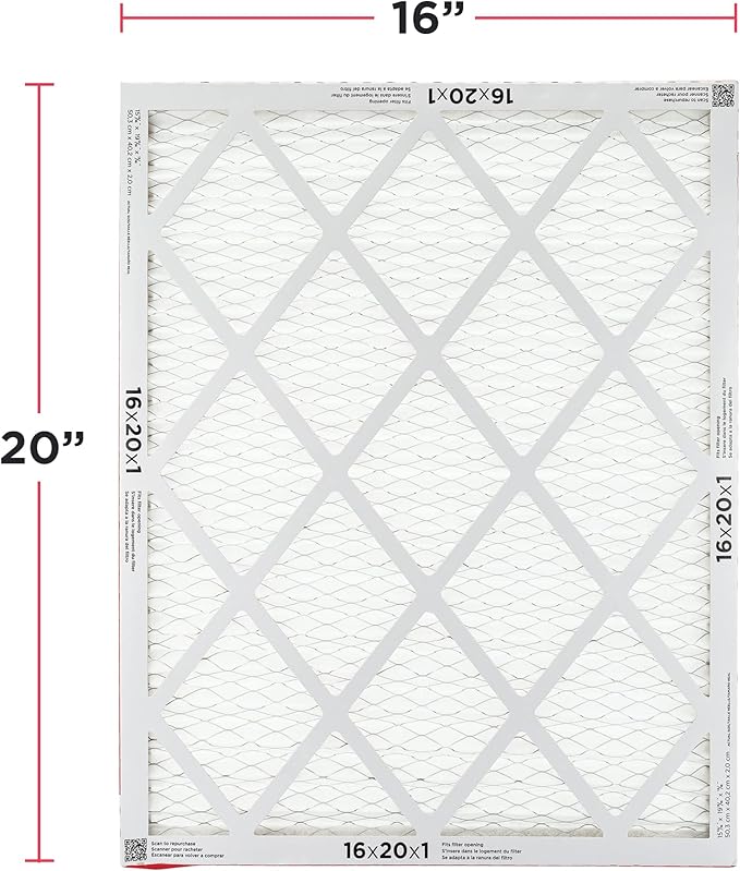 Frigidaire PureAir® 16x20x1 MERV 8 Allergen Electrostatic Pleated Air - Image 2