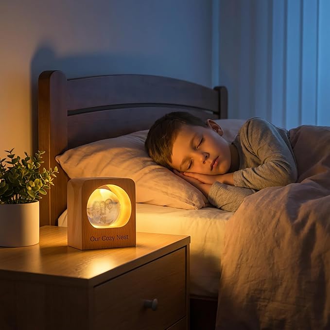 Yijhpbc Custom 3D Crystal Photo Night Light Personalized Photo Crystal Ball - Image 7