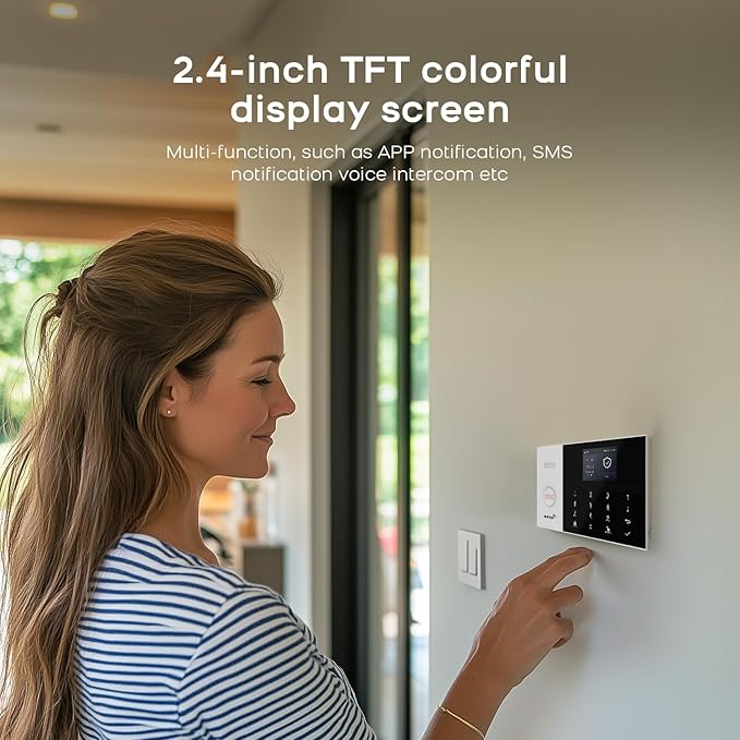 PGST WiFi Alarm System for Home Security, Motion Detector, Tuya APP Instant - Image 9