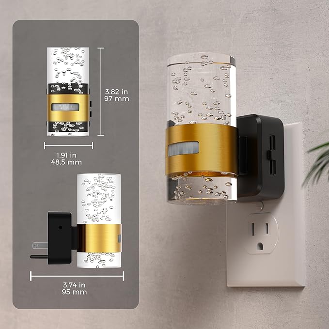 L LOHAS LED Motion Sensor Night Light, Dimmable Night Lights Plug into Wall - Image 7