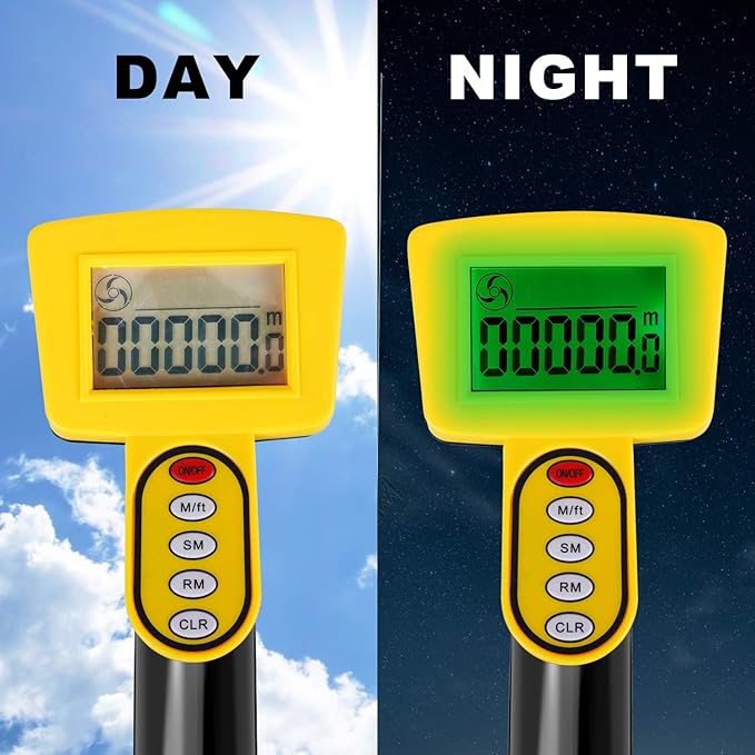 Zozen Measuring Wheel Digital Display, Foldable Feet/Meter Digital Measuring - Image 4