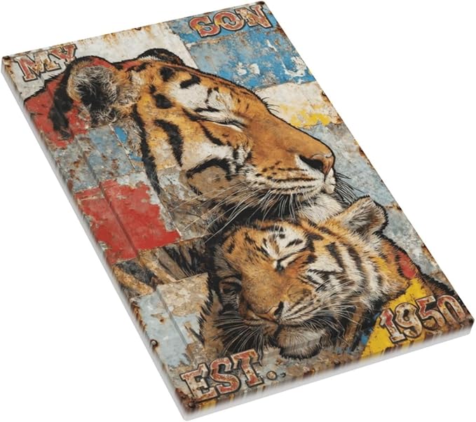 Bvtewkhz Tiger Vintage No Device Single Blank Decorative Outlet Covers Light - Image 3