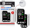 Carbon Monoxide Detector Plug in, 4-in-1 Gas and Carbon Monoxide Detectors by ELECTERY