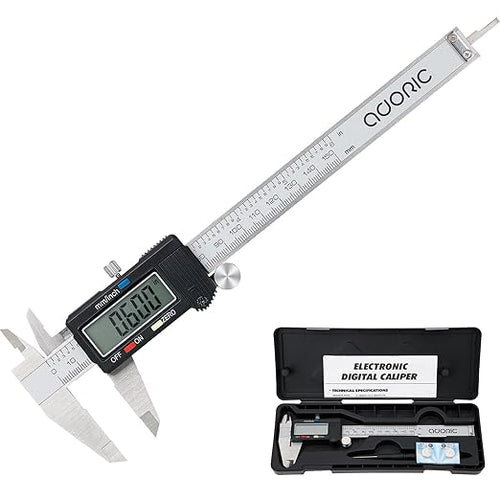 Adoric Digital Caliper, Electronic Digital Caliper Stainless Steel Body by ADORIC
