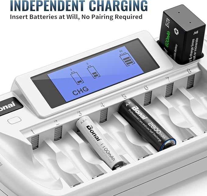 BONAI Rechargeable AA Batteries - Image 5