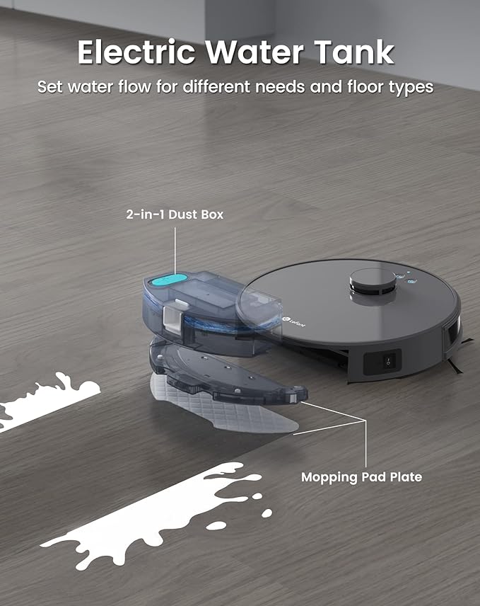 Lefant Robot Vacuum, 2200Pa Suction, 120 Min Runtime, Self-Charging Robotic - Image 3