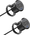 3 inch Desktop Power Grommet USB C, 20W Fast Charging Station, Furniture by Jgstkcity