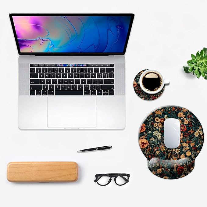Ergonomic Mouse Pad with Wrist Support, Mouse Pad with Wrist Rest, Relieve - Image 3