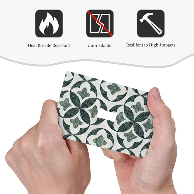 Bvtewkhz Green Luxury Modern Cubic Marble 1 Gang Single Toggle Decorative Light - Image 4