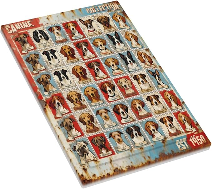 Bvtewkhz Dogs Funny Puppy Pets Vintage No Device Single Blank Decorative Outlet - Image 3