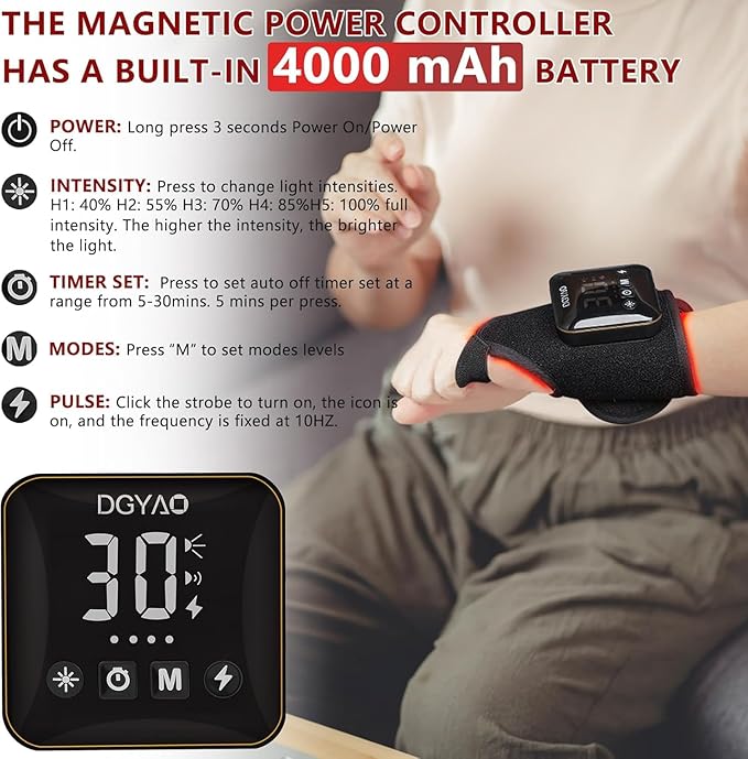 4000mAh Cordless Red Light Therapy - Image 3