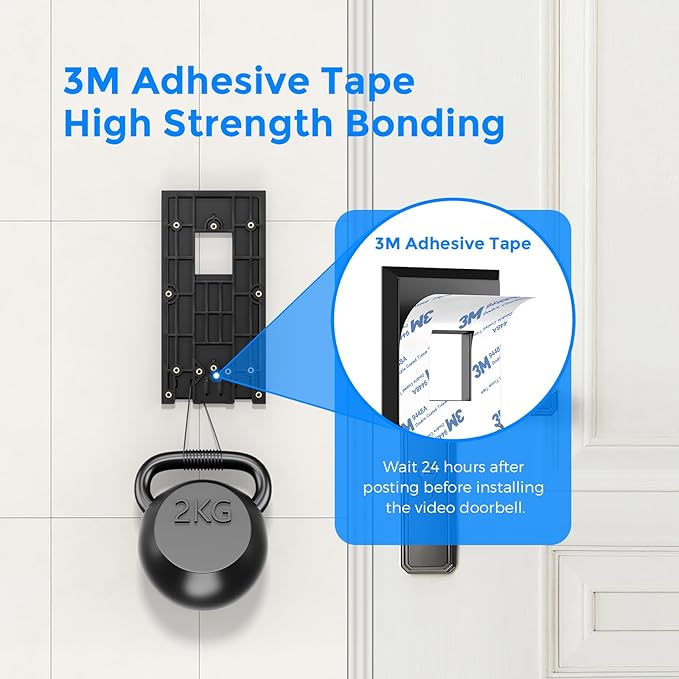Baaletc No-Drill Ring Doorbell Mount - Image 3