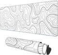 Desk Mat, 31.5"x11.8" Big Mouse Pad by KOAIWPAE