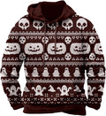 Halloween Hoodie Men Graphic Pumpkin Ghost Printed Sweatshirt Casual Trendy by Spatofa