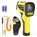 Infrared Thermometer Temperature Gun, TEMIRUP Non-Contact Digital IR Laser Temp by TEMIRUP