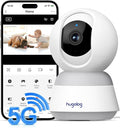 Hugolog 3K 5MP Indoor Pan/Tilt Security Camera by Hugolog