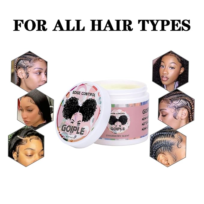 Edge Control Wax for Women Strong Hold Non-greasy, Edge Wax Styling Gel for - Image 6