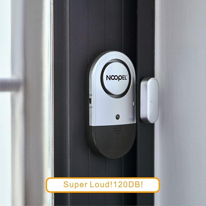 Door Alarms for Kids Safety, 6 Pack 120dB Pool Alarm Sensor for Doors and - Image 7
