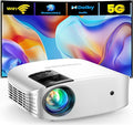 Projector, GooDee 4K Support 600 ANSI WiFi Bluetooth Native Full HD 1080P by GooDee