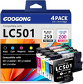 googong LC501 Ink Cartridges LC 501 Ink 4 Pack Compatible by Unknown