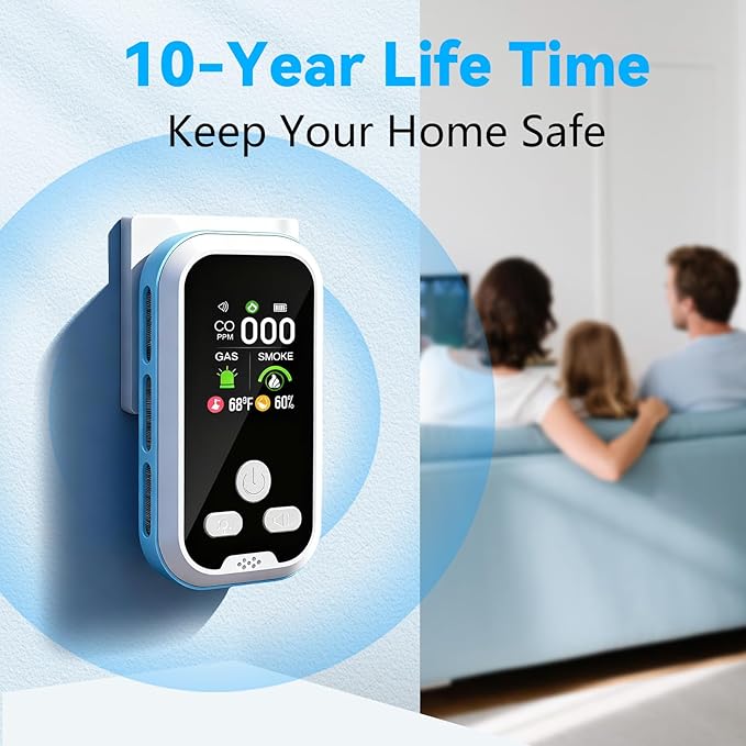 5 in1 Carbon Monoxide Detector Combo - Image 7