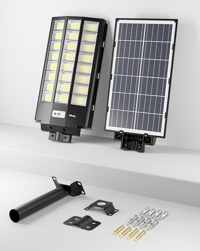 Ofuray Of-8600W Solar Street Lights Outdoor, 600000LM Solar Security Flood - Image 5