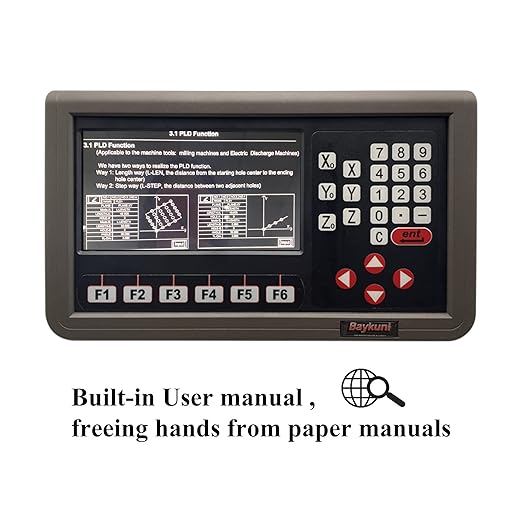3 Axis DRO LCD Screen Metal Shell Digital Readout Display - Image 2
