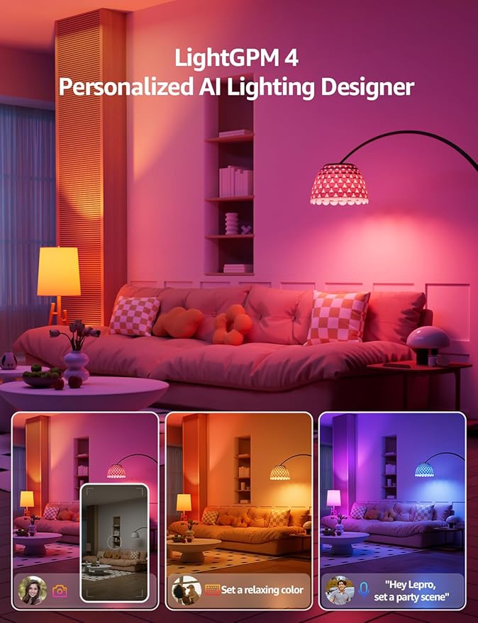 Lepro B1 AI Smart Light Bulbs - Image 2