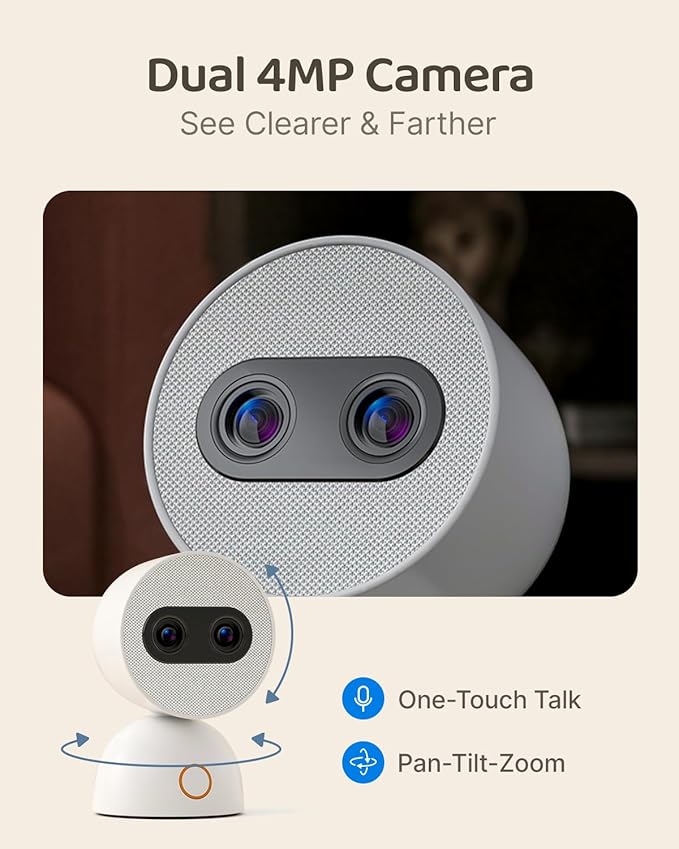 Simsky Split Screen Video Baby Monitor - Image 2