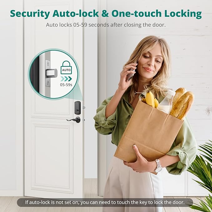 AkaGear DS10 Keyless Entry Door Lock - Image 5