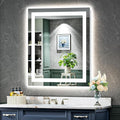 YEELAIT 28x32 Inch LED Bathroom Mirror by YEELAIT