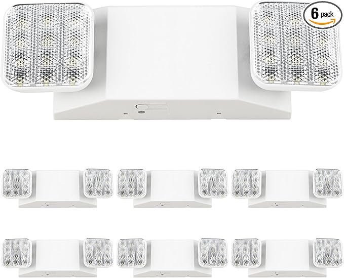 Sunco 6 Pack LED Emergency Lights by SuncoLighting
