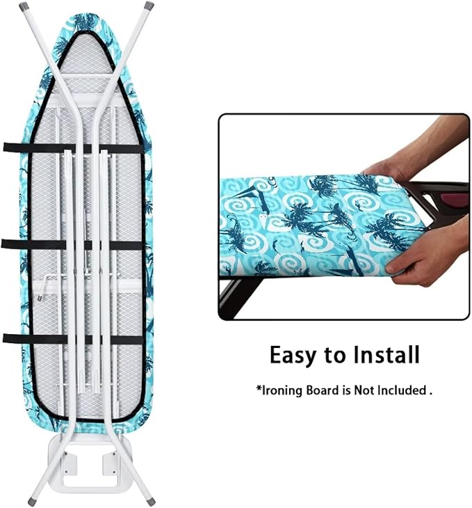 ZCFYGDX 15" x 54" Ironing Board Cover Scorch Resistant, Wear & Soil Resistant - Image 4