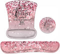 Keyboard Wrist Rest and Mouse Pad Wrist Support Set by Unknown