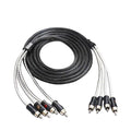RECOIL PCI49 Premium 100% Oxygen Free Copper 9ft 4-Channel RCA Audio by Recoil