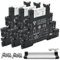 3Pcs Electromechanical Relay Black Miniature Power Relay 24VDC and 24VAC by ZJWZJH