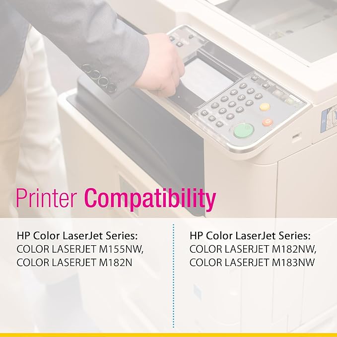 CS Replacement Compatible with HP M183FW Toner Cartridge W2310A to use with - Image 5