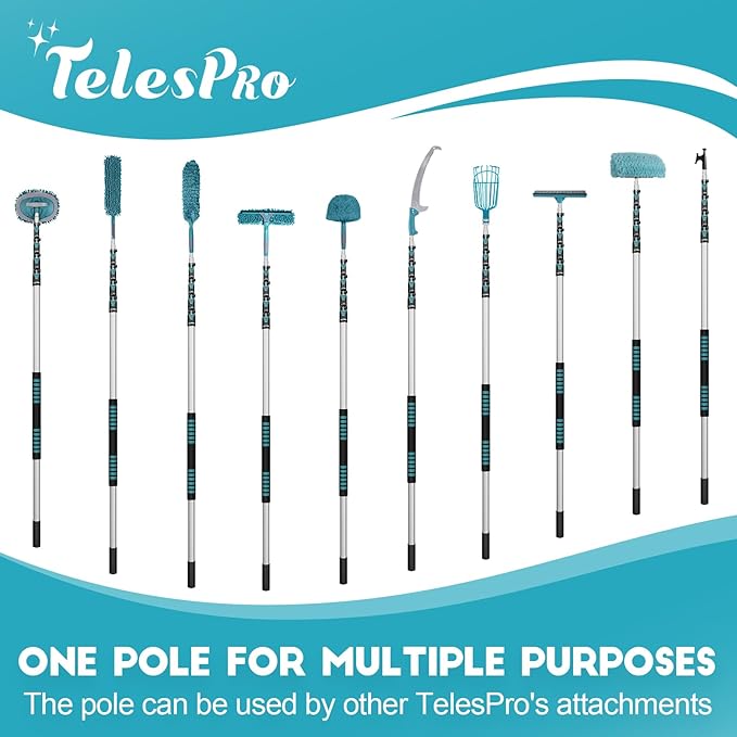 TelesPro 36 Feet High Reach Window Squeegee - Image 6