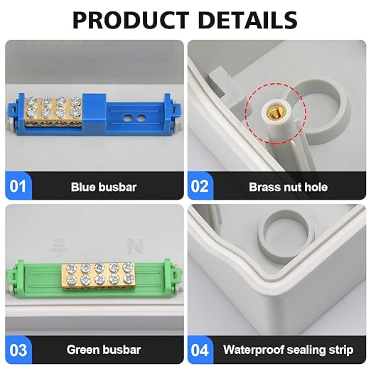 Mollom 18 Way HA Series Power Distribution Box - Image 5