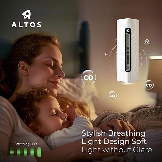 Portable CO2 Detector & Air Quality Monitor, Carbon Dioxide Meter Designed to - Image 5