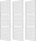 7RiversART Grid Wall Commercial Grade Grid Panels Heavy Duty by 7RiversART