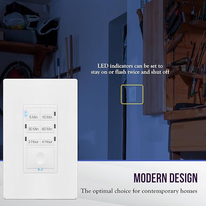 ENERLITES Countdown Light Timer Switch - Image 5
