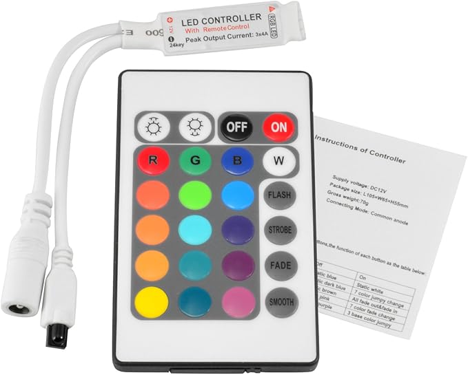 ABI Inline IR Controller with 24 Key Remote - Image 2