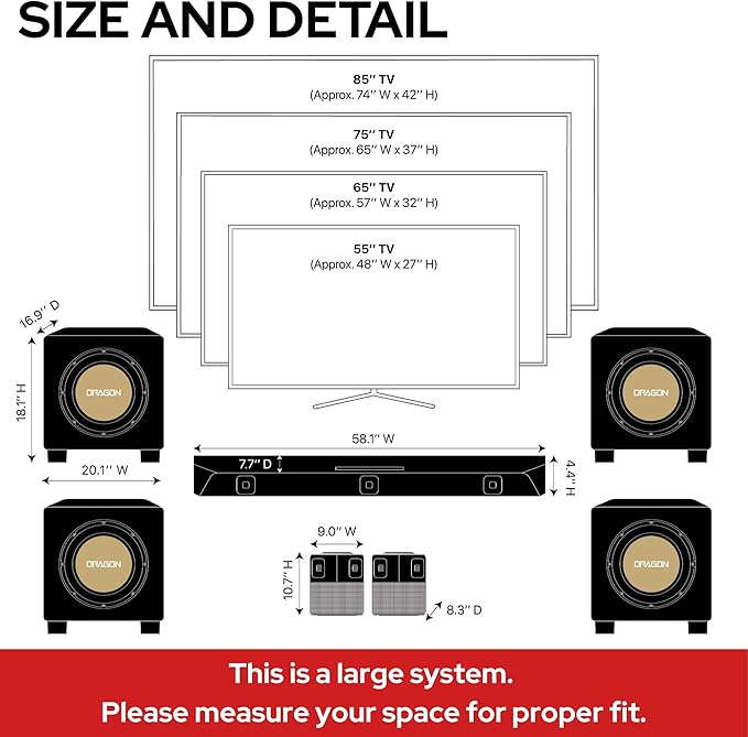 Nakamichi Dragon Home Surround Sound System - Image 2