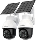 AOSU 3K/5MP Solar Security Cameras System Wireless Outdoor, Battery Powered by AOSUSecurityOffical