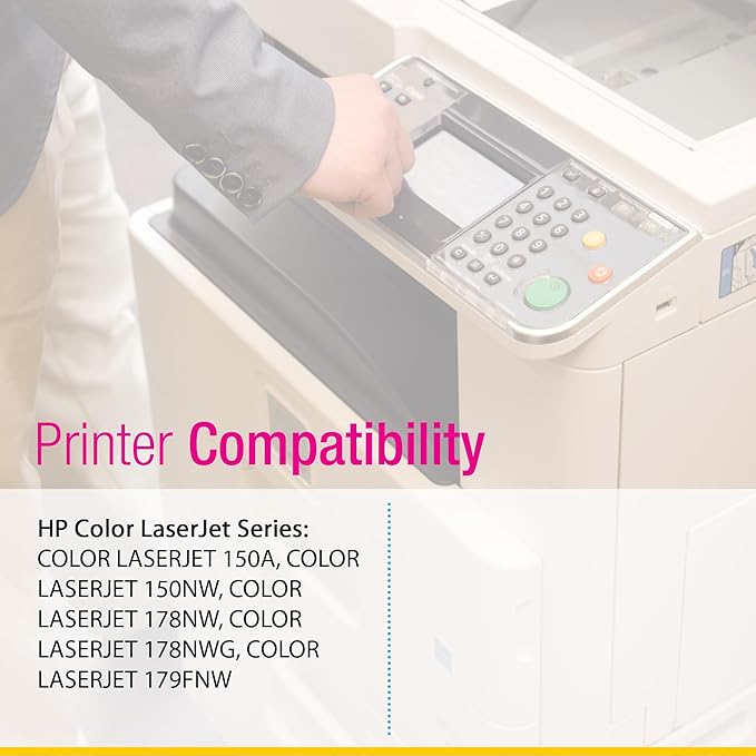 CS Replacement Compatible with HP 179FNW Toner Cartridge W2060A to use with - Image 5