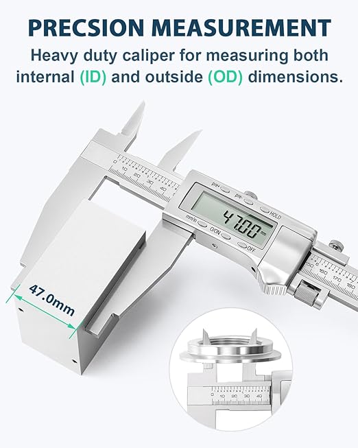 Mxmoonfree 12-Inch Digital Caliper - Image 3
