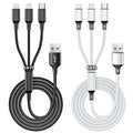 Multi USB Charging Cable 3A, 3 in 1 Fast Charger Cord Connector by Yrcxtxjy