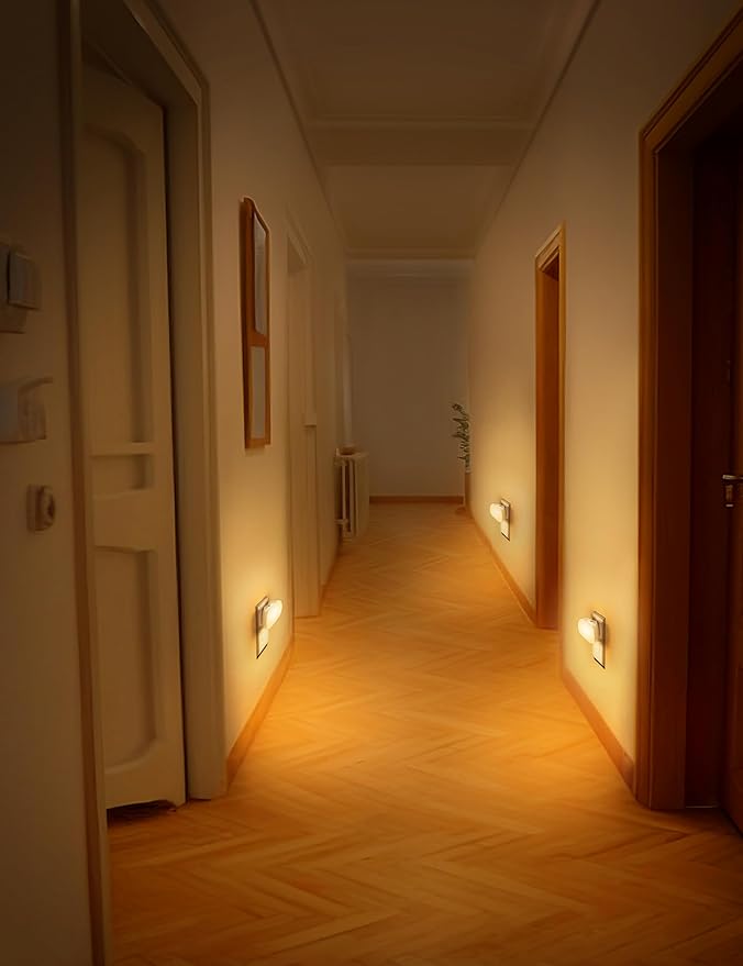 DORESshop RGB Night Lights Plug into Wall, 4 Pack Dusk to Dawn Color Changing - Image 6